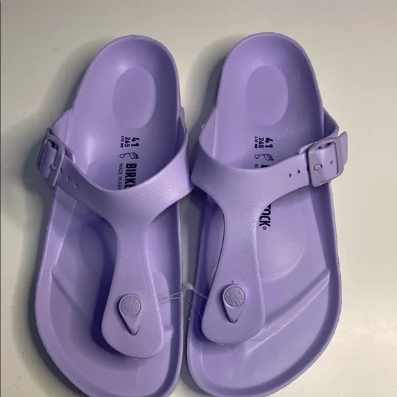 Birkenstock Lavender Sandals - Picture 1 of 4